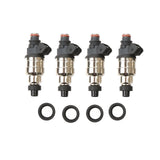 Fuel Injector Set for Turbo 1000cc Fuel Injector Fits Honda B D H F VTEC Free Clips 96lbs HighZ - product image 2