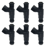 Fuel Injector Set FOR 2007 CADILLAC CTS 2.8L V6 22LB 0280156288 - clean high-resolution product image 1