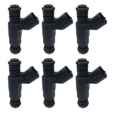 Fuel Injector Set FOR 2007 CADILLAC CTS 2.8L V6 22LB 0280156288 - clean high-resolution product image 3