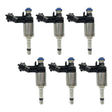 Fuel Injector Set for 2011-2019 Ford Explorer Lincoln MKS MKT 3.5L V6 - clean high-resolution product image 1