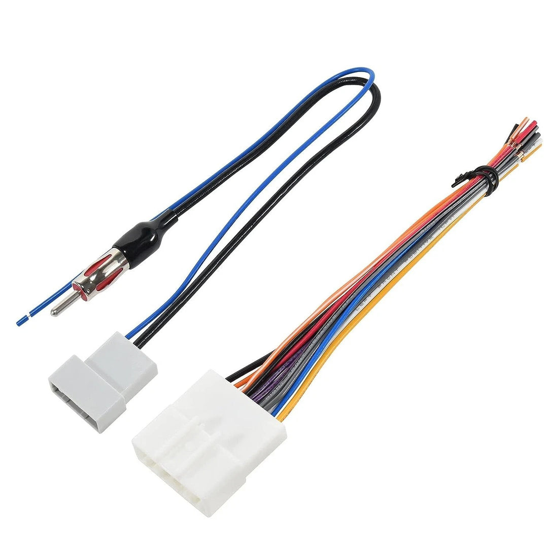 Radio Wiring Harness and Antenna Adapter for 2007-2013 Nissan Models - view 2