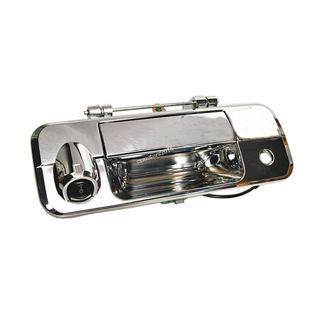 Chrome Tailgate Handle Backup Camera for 2014-2020 Toyota Tundra Tacoma - view 1