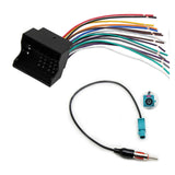 Radio Wiring Harness and Antenna Adapter for 2002-2007 Volkswagen Jetta Golf Passat - view 1