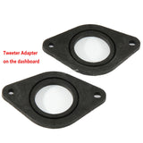 Dash Tweeter Speaker Adapter Plates and Harness for Toyota Prius Camry Sienna - view 2