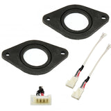 Dash Tweeter Adapter Rings and Harnesses for Toyota Tacoma Scion xB - view 1