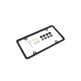 2-Piece License Plate Frame Holder Kit for Hyundai Santa Fe Elantra Sonata Veloster - view 3