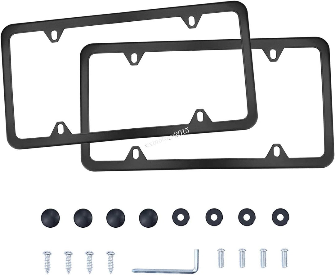 Stainless Steel License Plate Frame for Toyota FJ Cruiser 4Runner - view 1