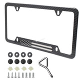 Carbon Fiber License Plate Frame for Tesla Model 3 Model X Model Y - view 1