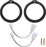 6.5-Inch Door Speaker Adapter Brackets and Harness for 2011-2020 Honda Odyssey - view 1