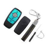 3-Button Key Fob Cover for Mercedes-Benz A C E S G Class - view 3