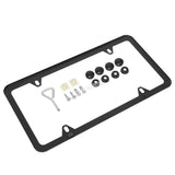2-Pack Black License Plate Frames for Mercedes-Benz - view 2