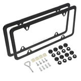 2-Pack Black License Plate Frames for Mercedes-Benz - view 3