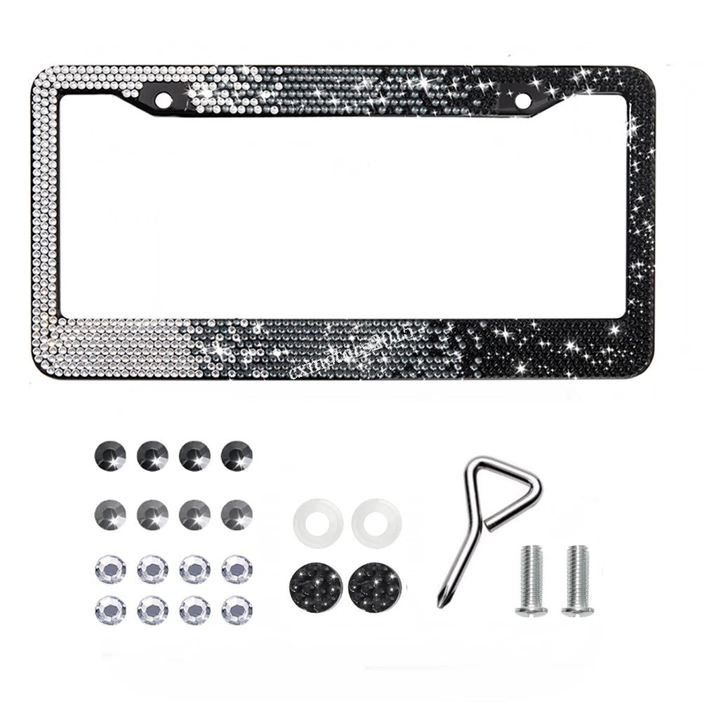 Rhinestone License Plate Frame for BMW Mini Cooper - view 1
