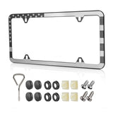 American Flag License Plate Bracket Kit for Ford F-150 F-250 F-350 - view 1