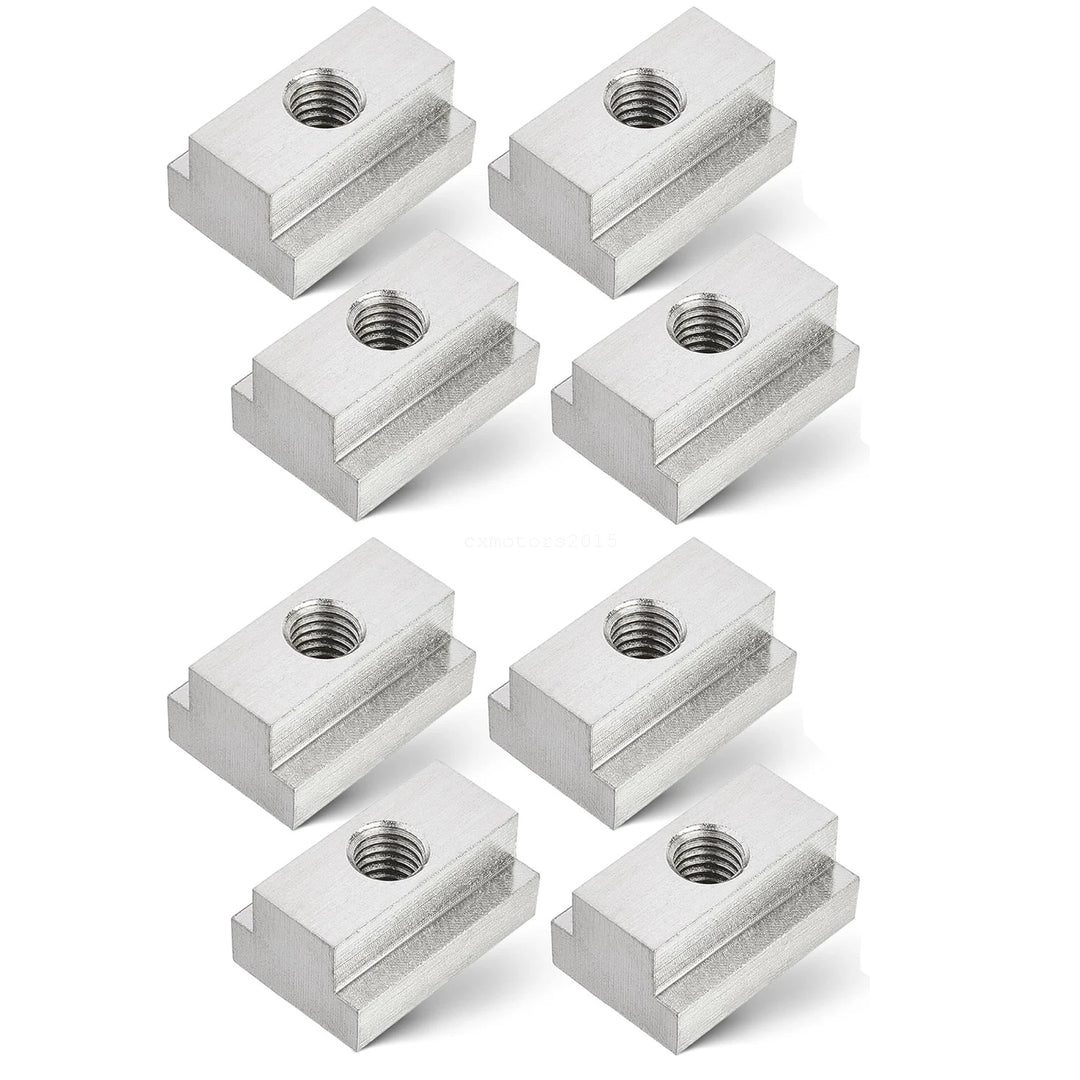 8-Piece T-Slot Nut Set for Toyota Tacoma Tundra Bed Rail 3/8-16 - view 1