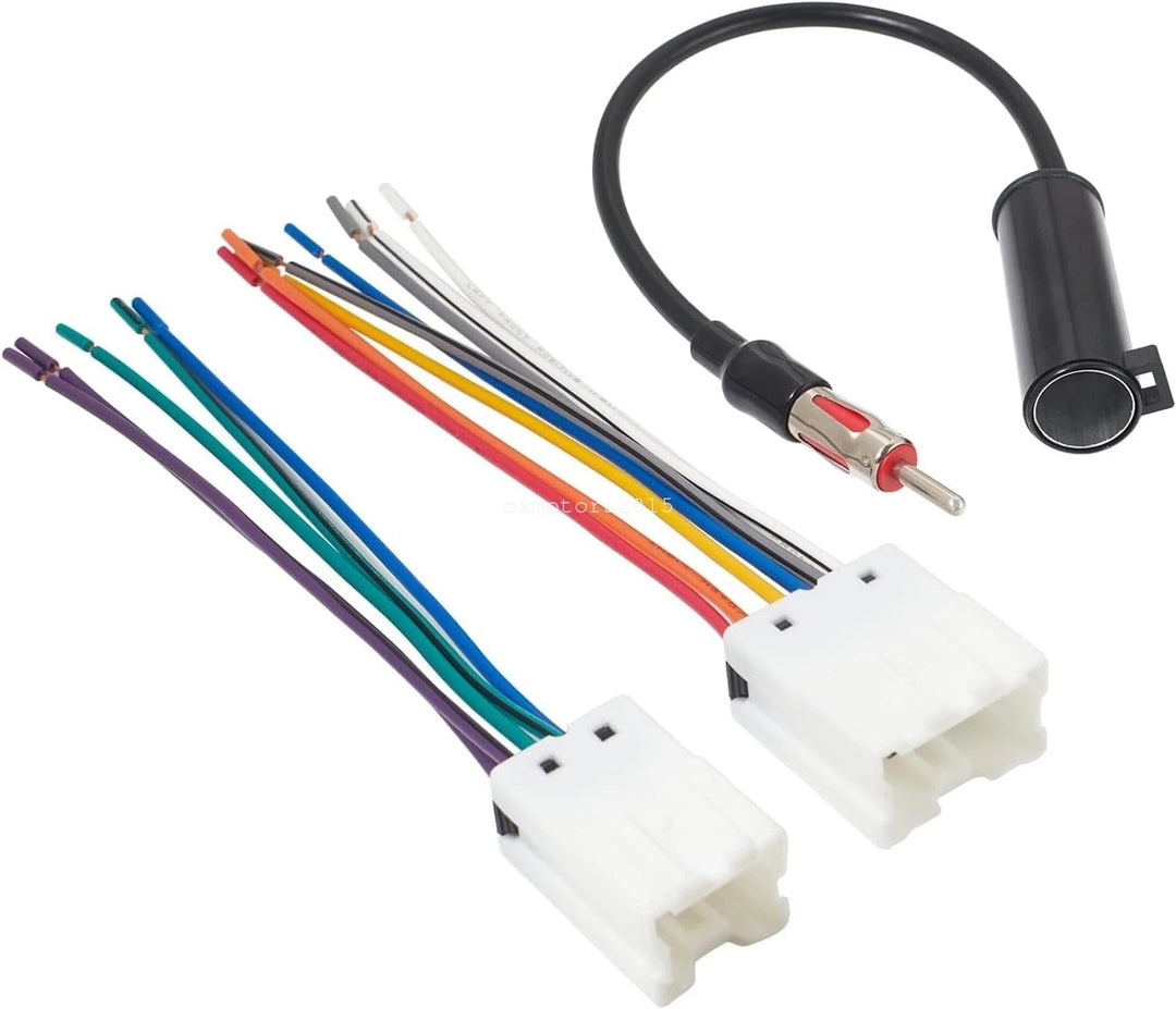 Radio Wiring Harness and Antenna Adapter for Infiniti FX35 G20 - view 1