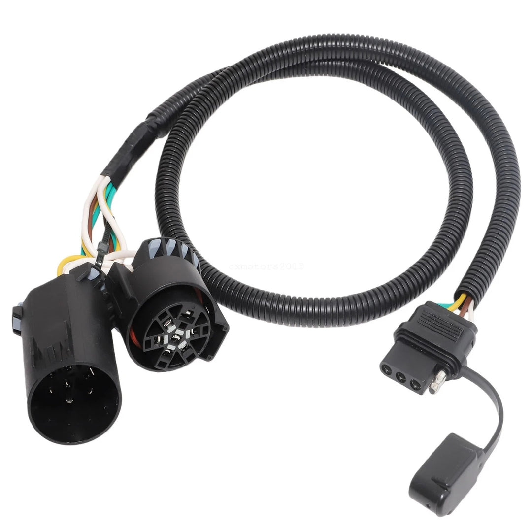 7-Way-to-4-Pin Trailer Tow Extension Harness for 2001-2009 GMC Sierra Yukon - view 1