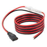 CB Radio Power Cord for Cobra Uniden Connex 3-Pin 16AWG - view 1