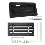 Front and Rear License Plate Bracket Kit for 2016-2022 Tesla Model S - view 1