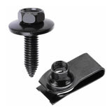 20-Piece U-Nut Clip and Bolt Set for Jeep Ford M8-1.25 - view 2