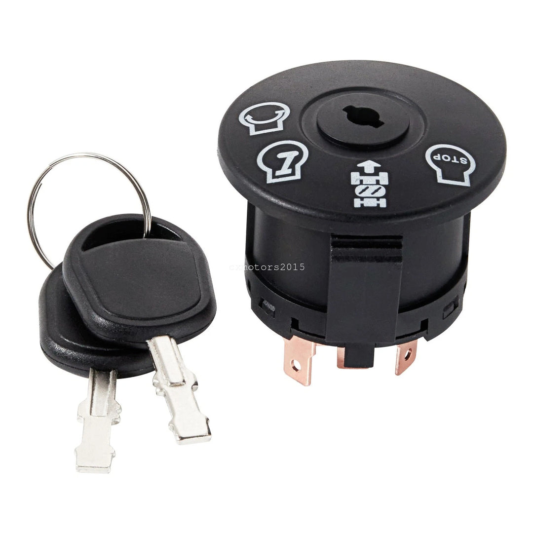 4-Position Ignition Starter Switch for Husqvarna Delta MTD Riding Mowers - view 2