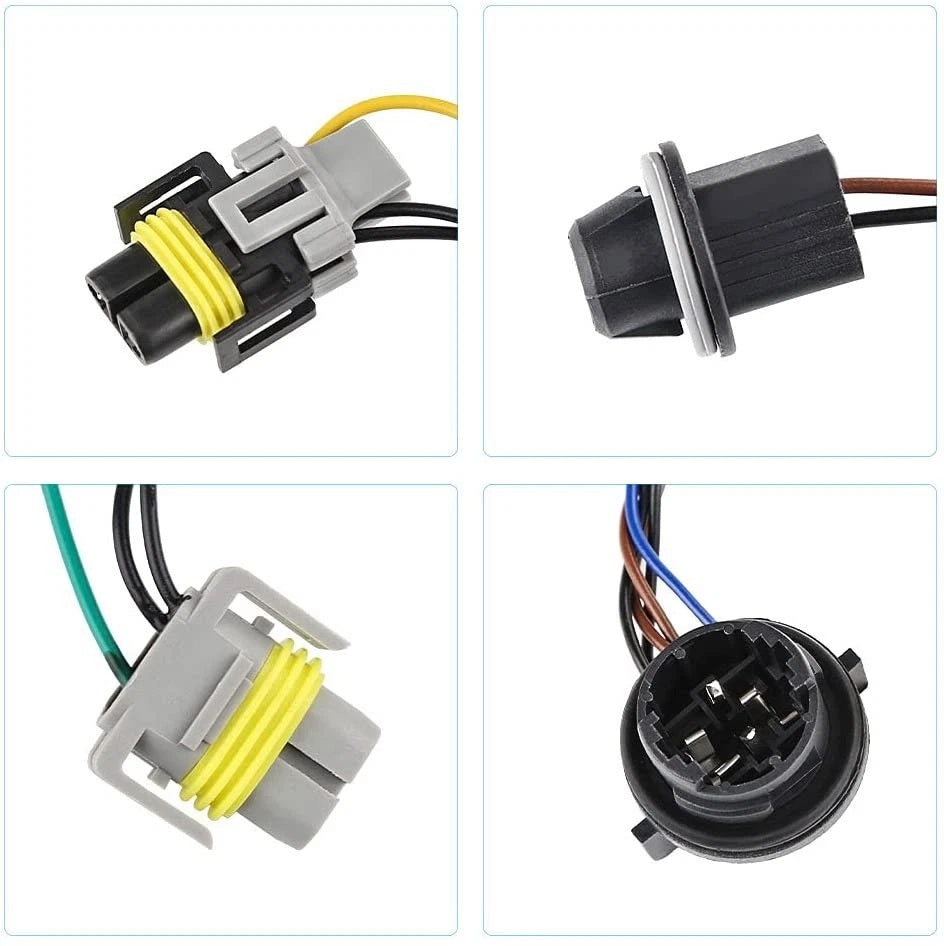 Headlight Wiring Harness Sockets for 2008-2012 Chevrolet Malibu 15930264 - view 1