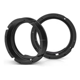 2-Piece 6.5-Inch Door Speaker Adapter Rings for Volkswagen Porsche Skoda - view 1