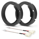 6.5-Inch Door Speaker Adapter Kit for 1998-2016 Volkswagen Passat Jetta Golf - view 1