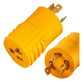 RV Power Cord Adapter NEMA TT-30P to L5-30R 30A 125V - view 5