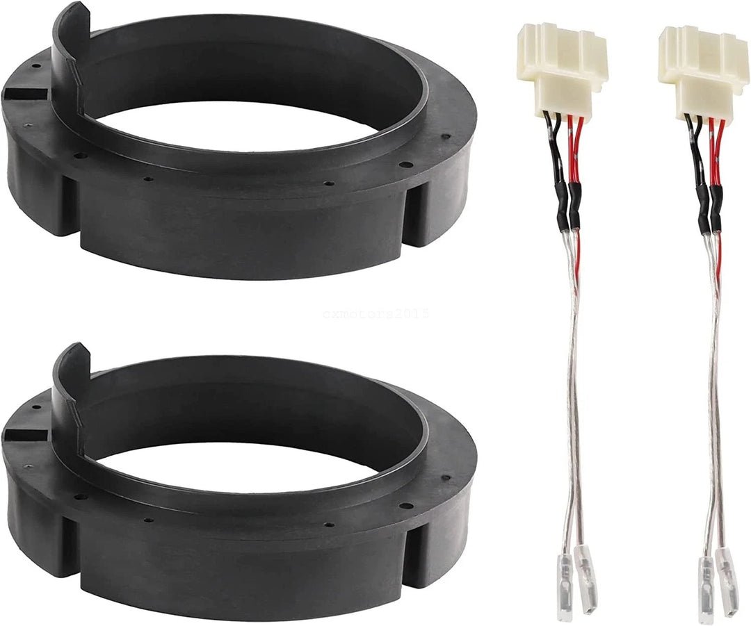 Speaker Spacer Rings and Wiring Harness for Volkswagen Beetle GTI Golf Passat - view 1