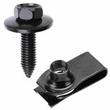 20-Piece M8-1.25 Body Bolt and U-Nut Clip Set for GM Jeep Buick - view 2