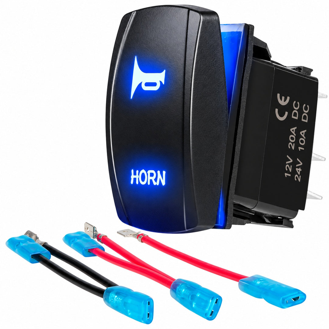 Momentary Horn Rocker Switch for Polaris Ranger RZR Can-Am Defender - view 1