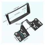 Double-DIN Radio Dash Kit and Wiring Harness for 2003-2008 Toyota Corolla - view 2