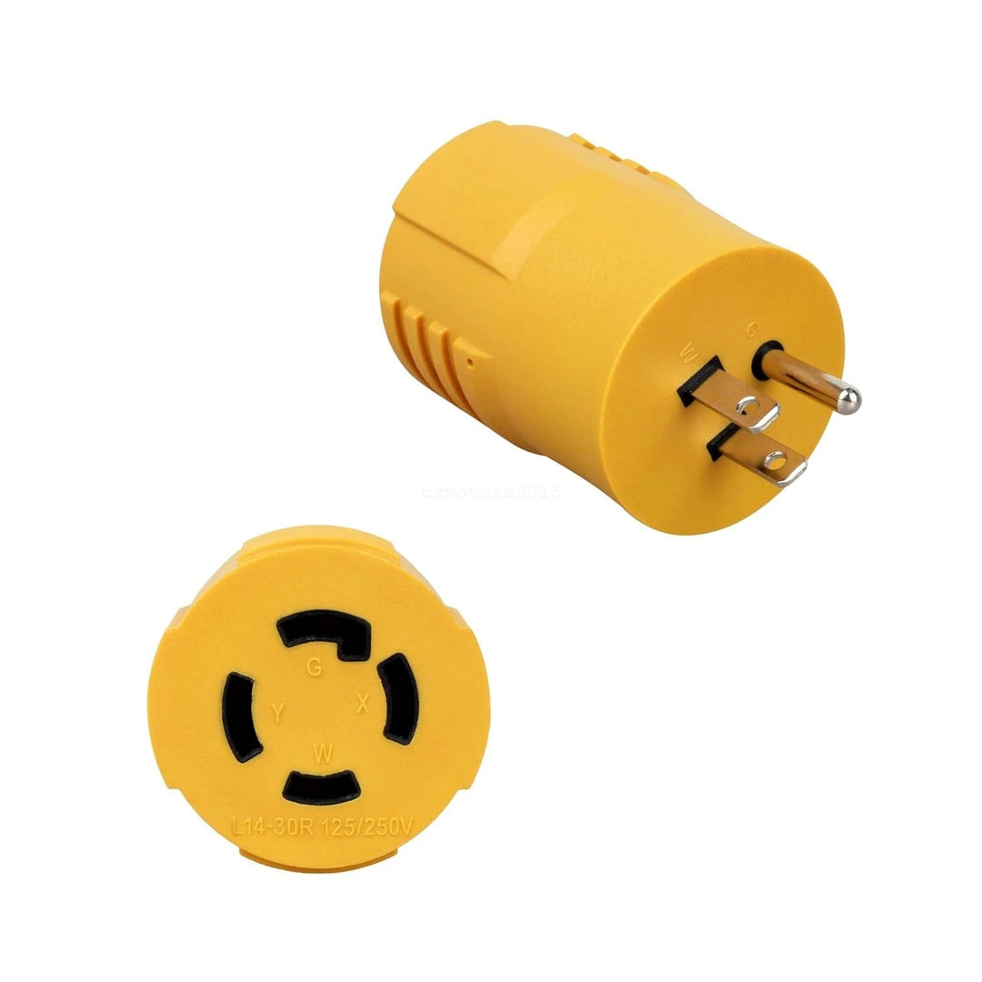 NEMA 5-15P-to-L14-30R Power Adapter for Generator 15A 125V - view 1