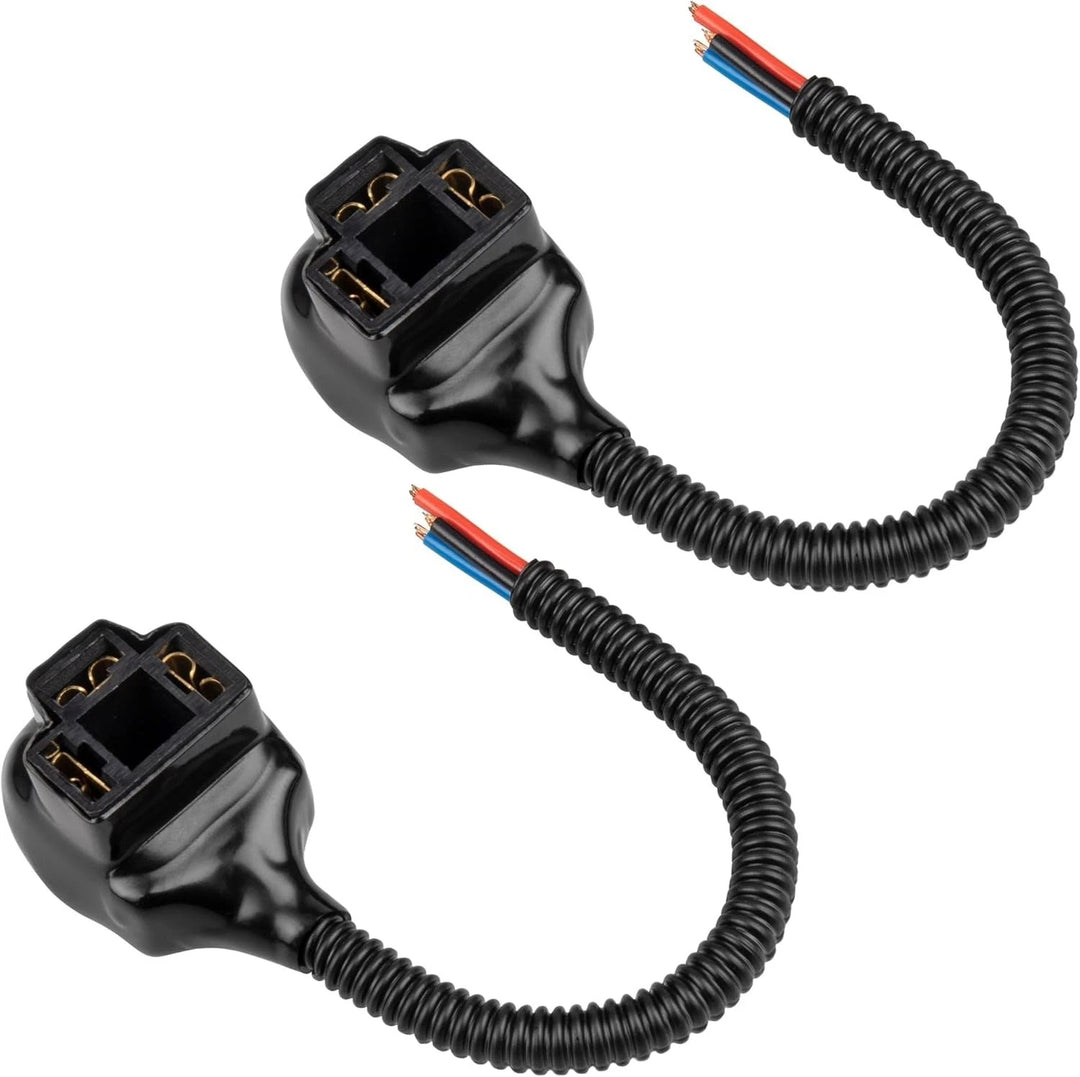 Headlight Socket Wiring Harness for Jeep Honda Ford H4 9003 HB2 - view 2