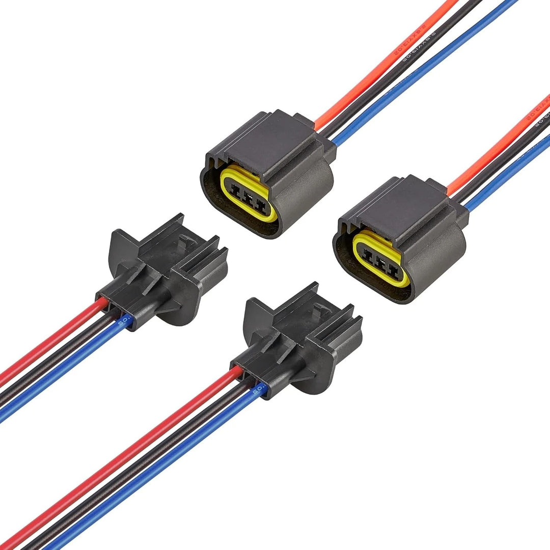 H13 9008 Headlight Bulb Socket Wiring Harness Connector - view 1