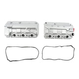 2PC Front & Rear Engine Valve Cover W/Gasket For Honda Accord Odyssey Acura 3.5L – product image