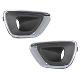 2Pc Left and Right Fog Light Trim Set For 2014-2016 Jeep Grand Cherokee – product image