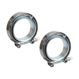 2PCS 2.5 Inch V Band Exhaust Clamp Kit for Turbo Mild Steel – product image