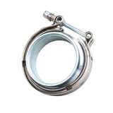 2PCS 2.5 Inch V Band Exhaust Clamp Kit for Turbo Mild Steel – product image 2