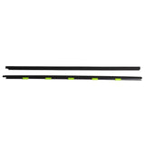 2PCS Door Weather Strip Window Belt Seal Molding Trim Fit For 96-00 Honda Civic 72410S03003 – product image 2