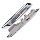 2pcs Front Chrome Fender Trim Left & Right For 2014-2016 F10 5-Series Sedan – product image 3