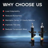 2Pcs Front Struts Shocks Absorber Kit for 2016-2018 Fiat 500X FWD 2.4L – product image 2