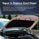 2Pcs Hood Hinges Set Left + Right for 2021-2024 Ford F-150 ML3Z16797A ML3Z16796A – product image 7