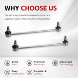 2Pcs Kits Front Stabilizer Sway Bar Link Kit for 2012 - 2015 Honda Civic – product image 3