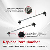 2Pcs Kits Front Stabilizer Sway Bar Link Kit for 2012 - 2015 Honda Civic – product image 5