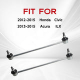 2Pcs Kits Front Stabilizer Sway Bar Link Kit for 2012 - 2015 Honda Civic – product image 7