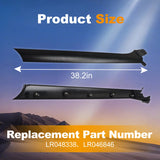 2PCS Left + Right A Front Pillar Trim Strip Fit for 06-13 Range Rover Sport US LR048338 – product image 3