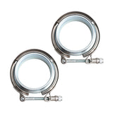 2PCS V Band Clamp Kit for 3 Inch Exhaust Downpipe 304 Stainless Steel – product image 2