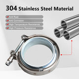 2PCS V Band Clamp Kit for 3 Inch Exhaust Downpipe 304 Stainless Steel – product image 10